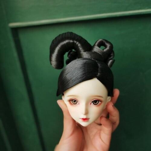 Blyth 1/8 1/6 1/4 1/3 BJD/SD Wig Doll Accessories Ancient Costume Hair Retro Wigs For BJD/SD YOSD MSD SD13 Girl SSDF Uncle C1360