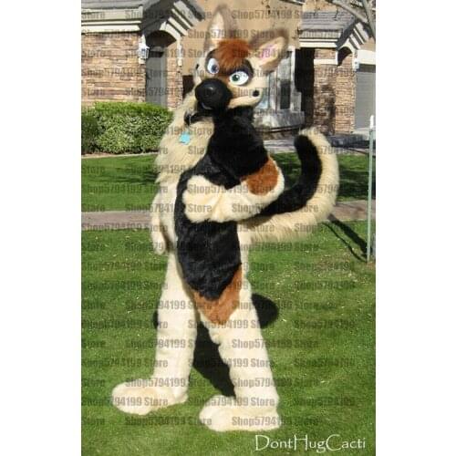 Customised #H17 HUSKY Dog Furry Fursuit Suit Mascot Costume Cosplay Animal Party Fancy Dress Carnival Birthday Gift
