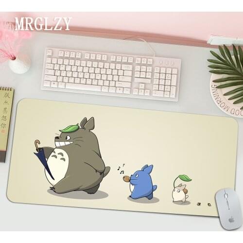 Anime Totoro and Friends Gamer Speed Mice Retail Small Rubber Mousepad Free Shipping Large Mouse Pad Keyboards Mat Desk Pad