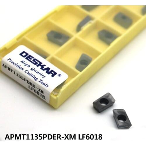 Insert APMT1135PDER XM M2 H2 APMT1604PDER H2 M2 APMT1605 PEER LF6018 DESKAR Turning Tool Carbide insert Lathe Milling CNC tools