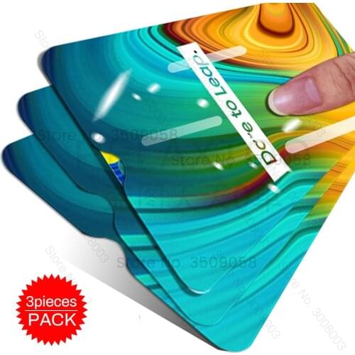 3PCS Protective Glass for OPPO A5 A9 A52 A72 A92 A53 A53S Reno 4 Lite 2020 Realme C3 C11 C15 7 6 5 Pro 5i 5s 6i 6s X XT X3 Glass