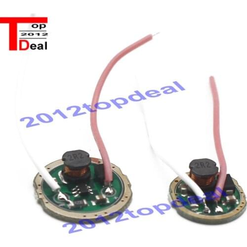 10pcs 16mm/20mm 3W DC3.7V 1 Mode LED Driver F CREE XRE-Q5/XPE XP-E /XBD XB-D all kind of 3W LED