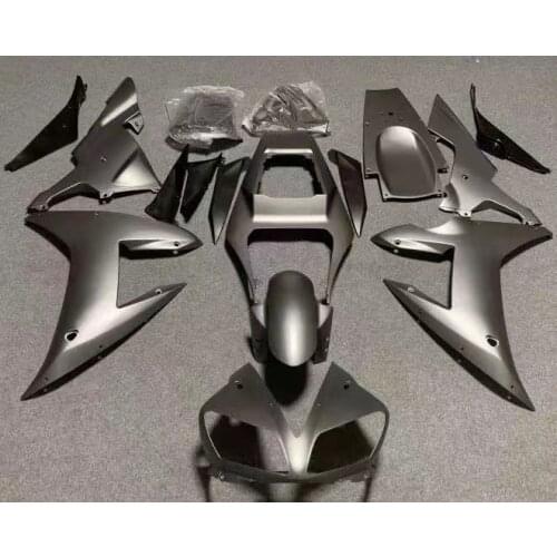 2021 WHSC Motorcycle Body Kit For Yamaha R1 2002 Motorcycle Fairing Cover Custom Kits Painted Fairing Kit Gray Color