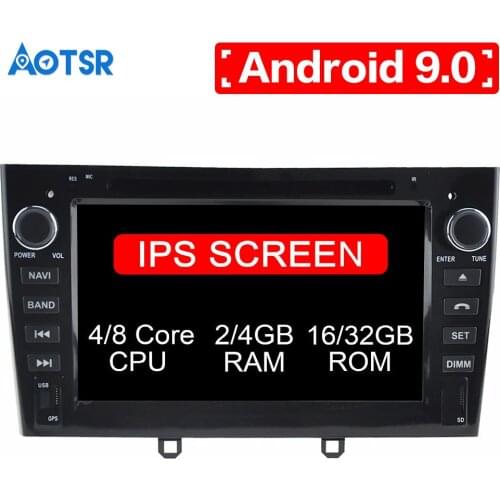 Android9.0 8core Car DVD player car GPS navigation For Peugeot 408 308 308SW 2 din radio headunit multimedia tape recorder 4+32g