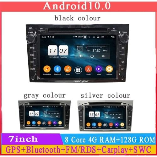 8core 4G 64G Android 10 car multimedia player for opel VECTRA ANTARA ZAFIRA CORSA MERIVA with gps glonass wifi DSP