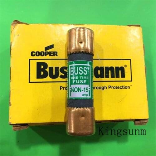Free shipping 5pcs NON-15 CLASS K5 FUSE 14X51MM BUSSMANN 15A250 genuine