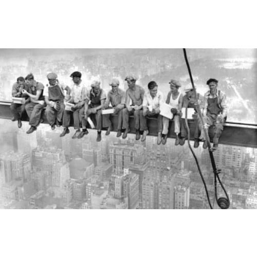 Free Shipping (Ancient Building Working Group) Canvas Oil Paintings on Canvas Walls Home Decor Artwork XJDP-33