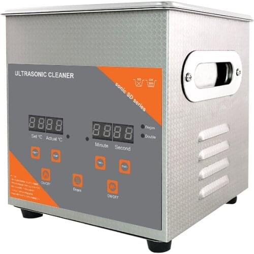 FanYing Portable Ultrasonic Cleaner 2L 60W Bath With Heater Timer Degas For Jewelry Glasses Dental Nozzle Phone Motherboard Wash