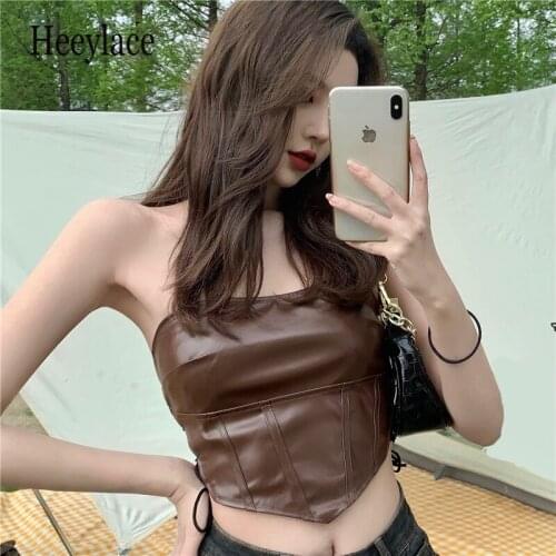 Женские укороченные майки Heeylace China At AliExpress