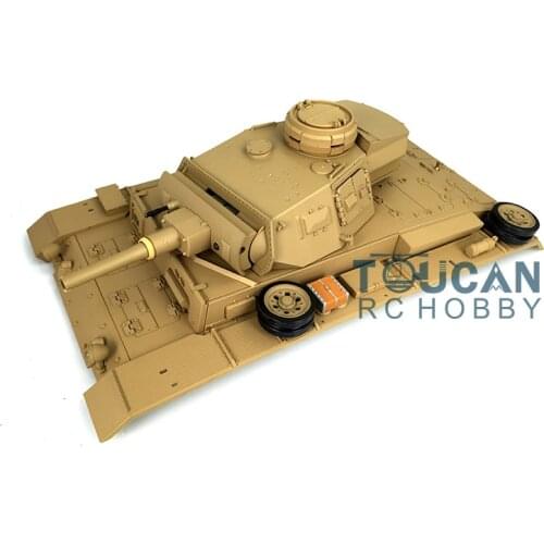Heng Long 1/16 German III H RC Tank Model 3849 Plastic Upper Hull&Turret TH00265-SMT4
