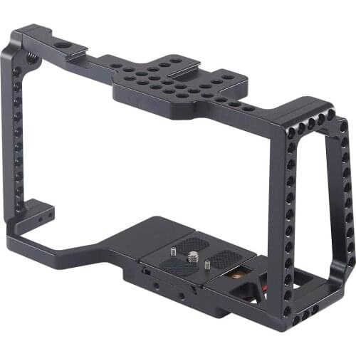 For DSLR Camera Cage Pocket Camera Frame for Blackmagic Pocket Cinema Camera 4K/6K BMPCC 2203