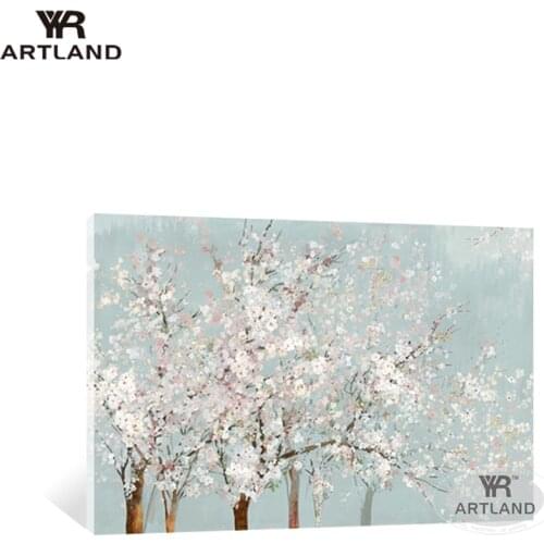 Quadro beautiful flowers Plum blossom picture for wall decoration pure Handmade oil painting on cavnas wall art poster for room