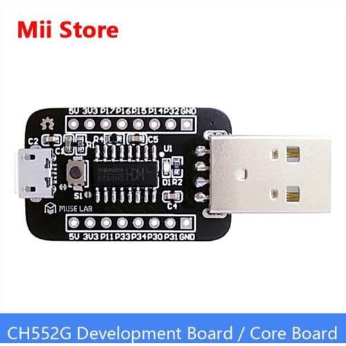 CH552G Development Board / Core Board 8051 USB Microcontroller CH551G / CH552G / CH554G WCH