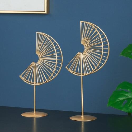 Mental Nordic Creative Wedding Gift Light Luxury Golden Home Decoration