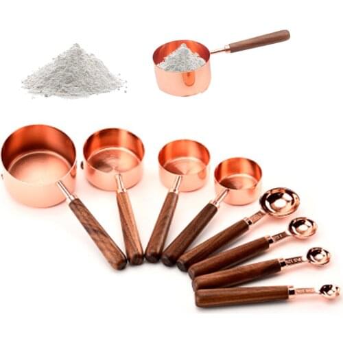 Stainless Steel Baking Spoon Measuring Cup Kitchen Tool For Baking Cup Cake Tea Coffee Kichen Measuring Spoon Set Accessories