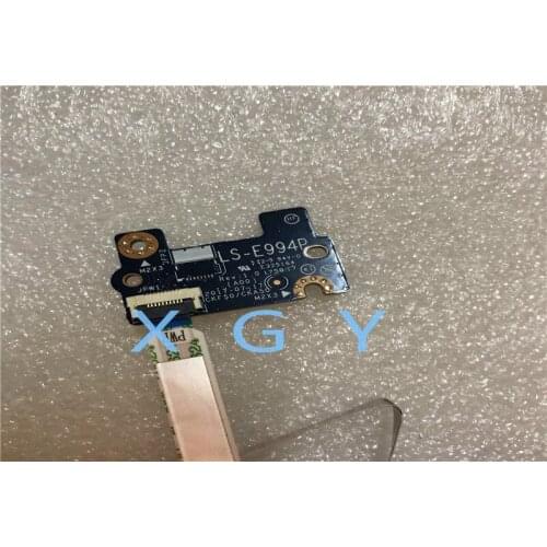 Original GENUINE FOR Dell Inspiron 15 (7577) Power Button Circuit Board CHA01 LS-E994P 0F3YW 100% test OK