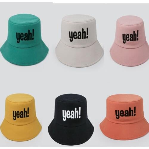 2020 Summer Foldable Bucket Hat Unisex Women Outdoor Sunscreen Cotton Fishing Hunting Cap Men Basin Chapeau Sun Prevent Hats