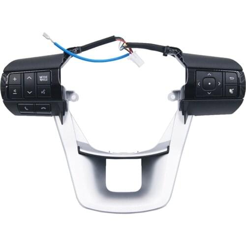 Audio Mode Control Switch Multi-functional Steering Wheel 84250-0E120 for Toyota Hilux Revo Rocco Fortuner 2015-2020