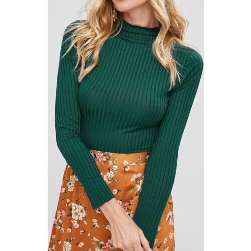 Sexy Crop Knitted Sweater Women Jumper Winter 2020 Pullover Fashion Knit Streetwear Loose Black Casual Christmas Sweaters Female