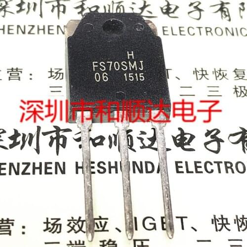 10pcs/ FS70SMJ-06 TO-3P 60V 70A Real shooting can be done directly