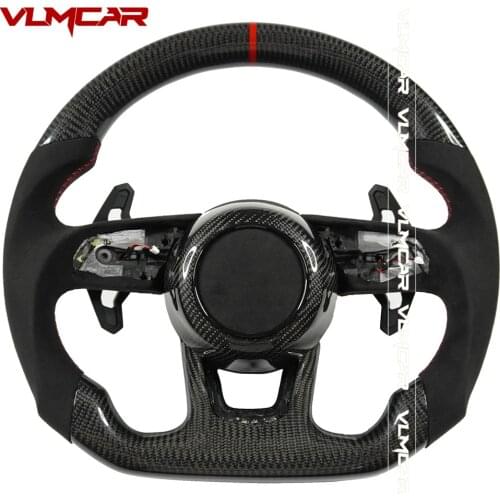 Custom Carbon Fiber Steering Wheel For Audi A3 A4 A5 S3 S4 S5 RS3 RS4 RS5