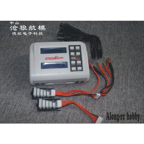 Ultra Power UP200 DUO 200W 10A AC/DC Battery Balance Charger /Discharger for LiPo LiFe Lilon LiHV NiCd NiMh Pb RC model Battery