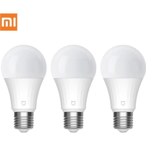 Xiaomi LED Smart Bulb Bluetooth-compatible Mesh Version 5W 2700-6500K Controlled By Voice Adjusted Color Temperature Smart Lamp