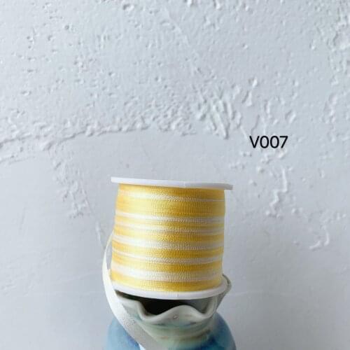 V007 A Roll Wholesale 2mm-36mm 100% Pure Silk Embroidery Ribbons Handcraft Supply Double Faced Thin Taffeta Silk Ribbon