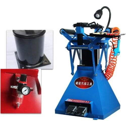 Vertical tire changer / pedal type tire support frame / vertical light pneumatic tire expander / tire repair machine