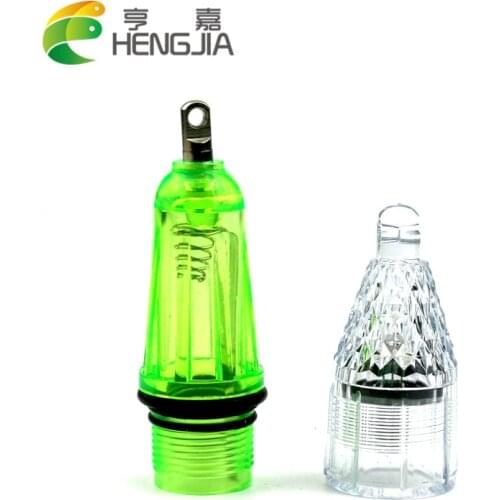HENGJIA 1pc high quality Squid lure lamp LED Deep Drop Fishing light 11.5cm 27.5g fishing lamp flashing Light