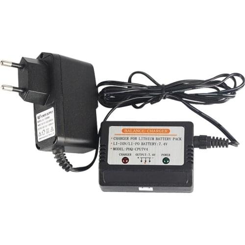 Wltoys V262 V333 V912 v913 RC helicopter 7.4v Li-po Battery Charger +balancer 2pcs/set