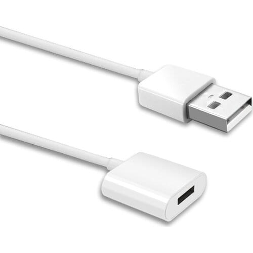 1M Pencil Charger Cable Adapter for iPad Pro 12.9, 10.5 inch, Male to Female Extension USB Charging Cord for ios Pen iPencil