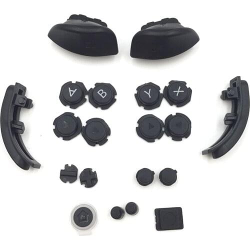 10sets Original Full Set Button L R ZL ZR Keys for Switch Joy-Con Controller ABXY D-Pad Button SL SR Buttons Kit