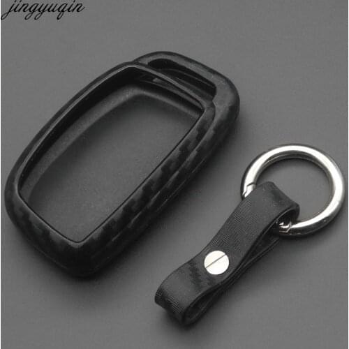 Jingyuqin 10pcs 3Buttons Carbon Silicone Key Cover Protection Case For Mazda 2 3 5 6 8 Atenza CX5 CX-7 CX-9 MX-5 RX Remote Shell