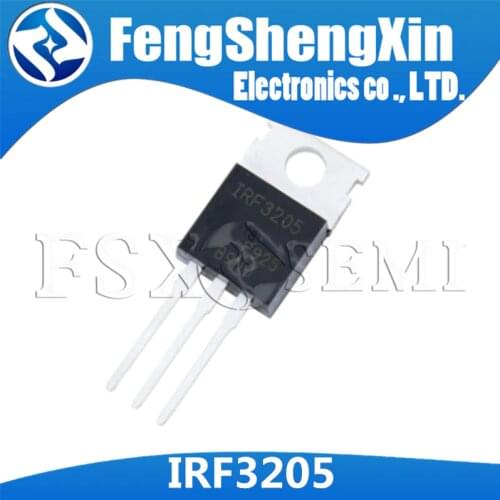 100pcs/lot IRF3205N IRF3205 IRF3205PBF Power MOSFET TO-220