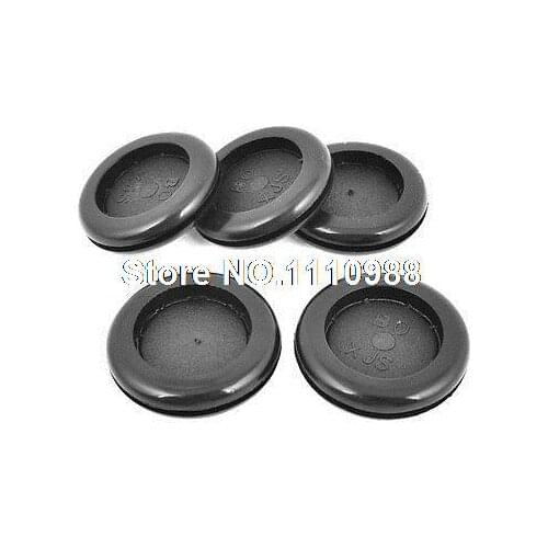 5 Pcs Grooved Rubber Blanking Grommet Firewall Bushing 30mm x 35mm