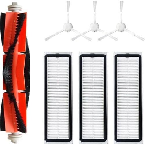 7Pcs Replacement Parts for Xiaomi Mijia 1C STYTJ01ZHM Robot Vacuum Cleaner Accessories Brushes Filters Spare Parts