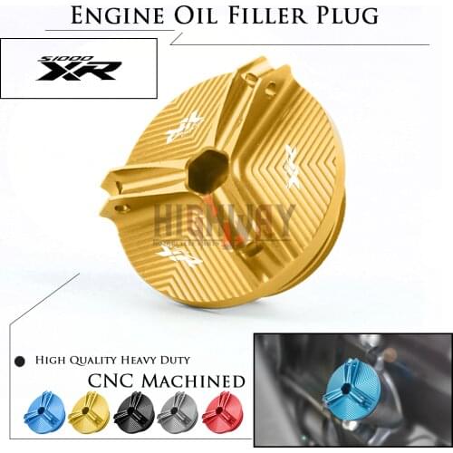 Motorcycle Accessories Engine Oil Drain Plug Sump Nut Cup Cover Oil Filler Cap for BMW S1000XR 15-19 S1000RR S1000R
