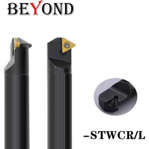BEYOND Inner Hole Turning Tool Holder Carbide Lathe Cutter Boring Bar STWCR S10K-STWCR11 S12M-STWCR11 10mm 12mm 14mm 16mm