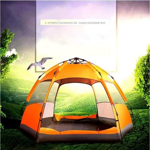 5-7 Persons Tent Large Automatic Pop Up Tent Waterproof for Outdoor Camping Tent Hiking fishing survival equipment