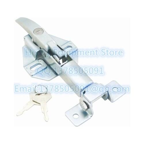 For Kobelco Engine Cover Catch 2427R302D2 2427R301 Hood Lock Fit SK100 SK120 SK200 SK300 SK230 SK330 SK400-3/5/6/6E/8