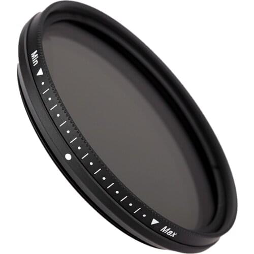 Fotga 52mm Slim Fader Variable ND Filter Adjustable Neutral Density ND2 to ND400