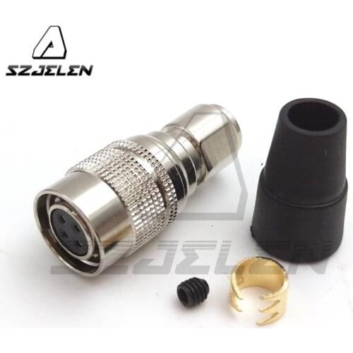 Hirose Connector 4 pin plug ,HR10A-7P-4S, Topcon special cable connector plugs