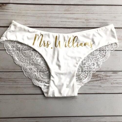 Custom Bride Panties - personalise Bride Panties - Bridal Lingerie - Bachelorette Party Gift - Bachelorette Party - Bride Gift