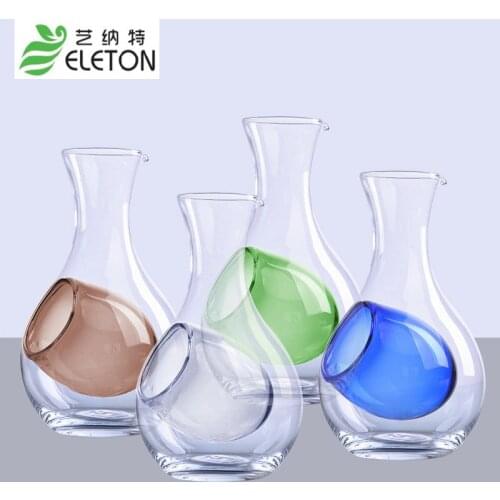 Eleton Hamsters cooling housing pot points Ji glass ice jug liquor points wine red wine decanter lead - free glass