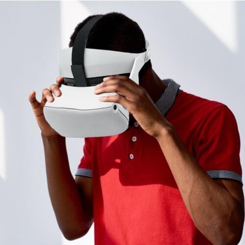 Headband For Oculus Quest 2 VR Strong Shape Headwear ABS Plastic + Sponge Pad Headband Head Strap For Oculus Quest2 VR Headset