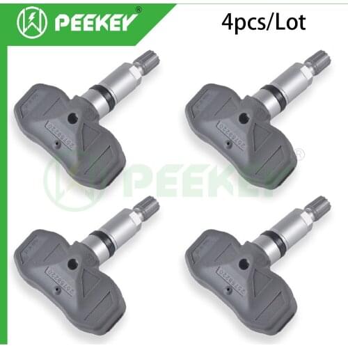 4pcs Tire Pressure Monitor System Sensors TPMS 25758220 For Cadillac Chevrolet Corvette 25981210 10354988 10306573 974012