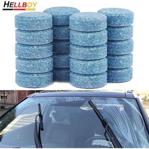 20/50pcs Car Windshield Washer Fluid Glass Cleaning Tablets For VW Tiguan 2020 Golf MK7 MK6 Passat B6 B7 B8 Polo 6C AW Jetta A5