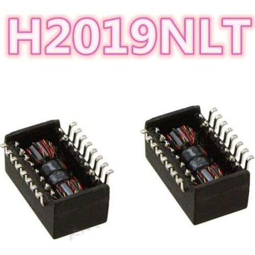 Good quality H2019NLT H2019NL H2019 SOP16 Audio signal transformer 10o0base-tx poe 350uh Free shipping