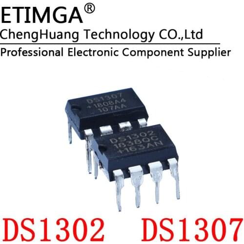 5PCS/LOT Original DS1307 DS1302 DS1302N DIP-8